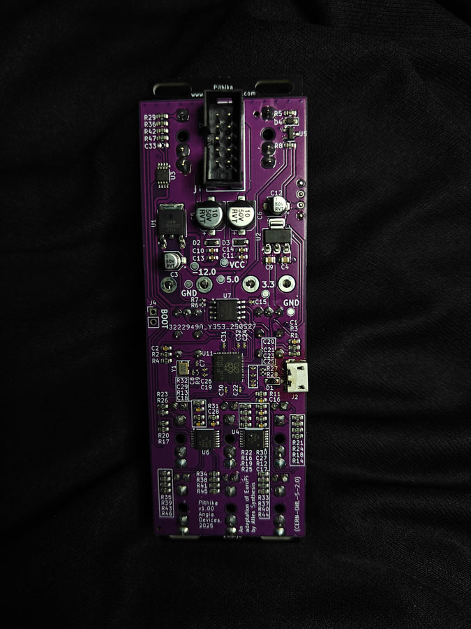 पीठिका | Pithika - Multi-Purpose Digital CV Module (EuroPi Clone)