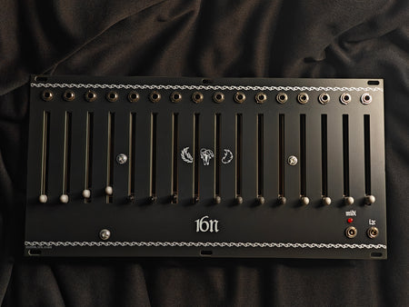 16n Faderbank - 16-Fader Eurorack CV & MIDI Controller