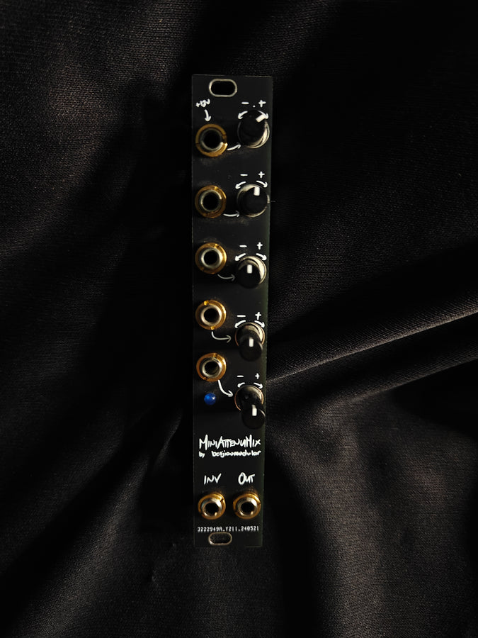 BenjiaoModular MiniAttenuMix - Eurorack 5-in 1-out CV Mixer