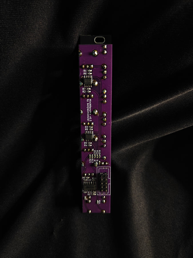 BenjiaoModular MiniAttenuMix - Eurorack 5-in 1-out CV Mixer