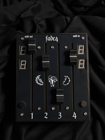 Fade4 - 4 Fader MIDI Controller with CV Outputs