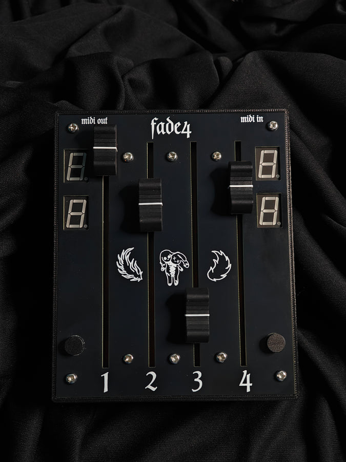 Fade4 - 4 Fader MIDI Controller with CV Outputs
