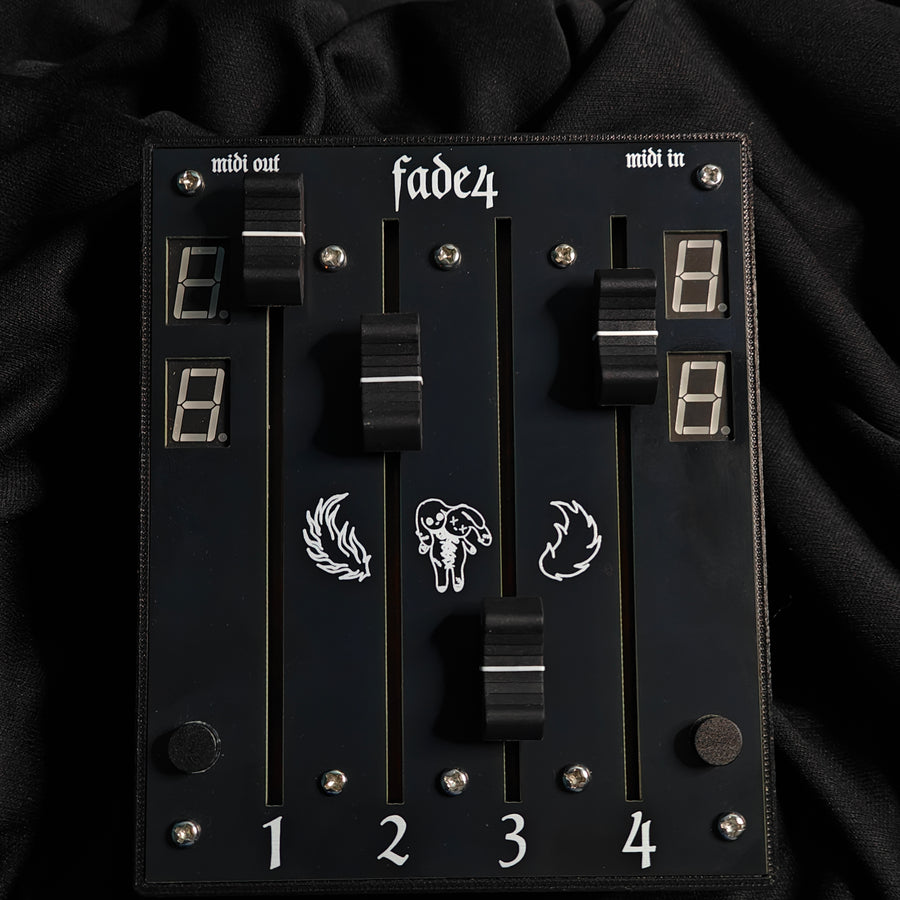 Fade4 - 4 Fader MIDI Controller with CV Outputs