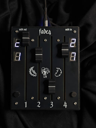 Fade4 - 4 Fader MIDI Controller with CV Outputs