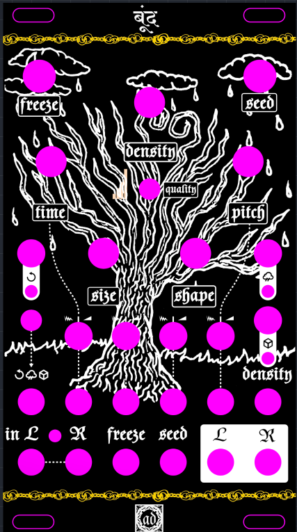 बूंद | Boond - Mutable Beads Clone - Texture Synthesizer/Granular Effects Module (PRE-ORDER)